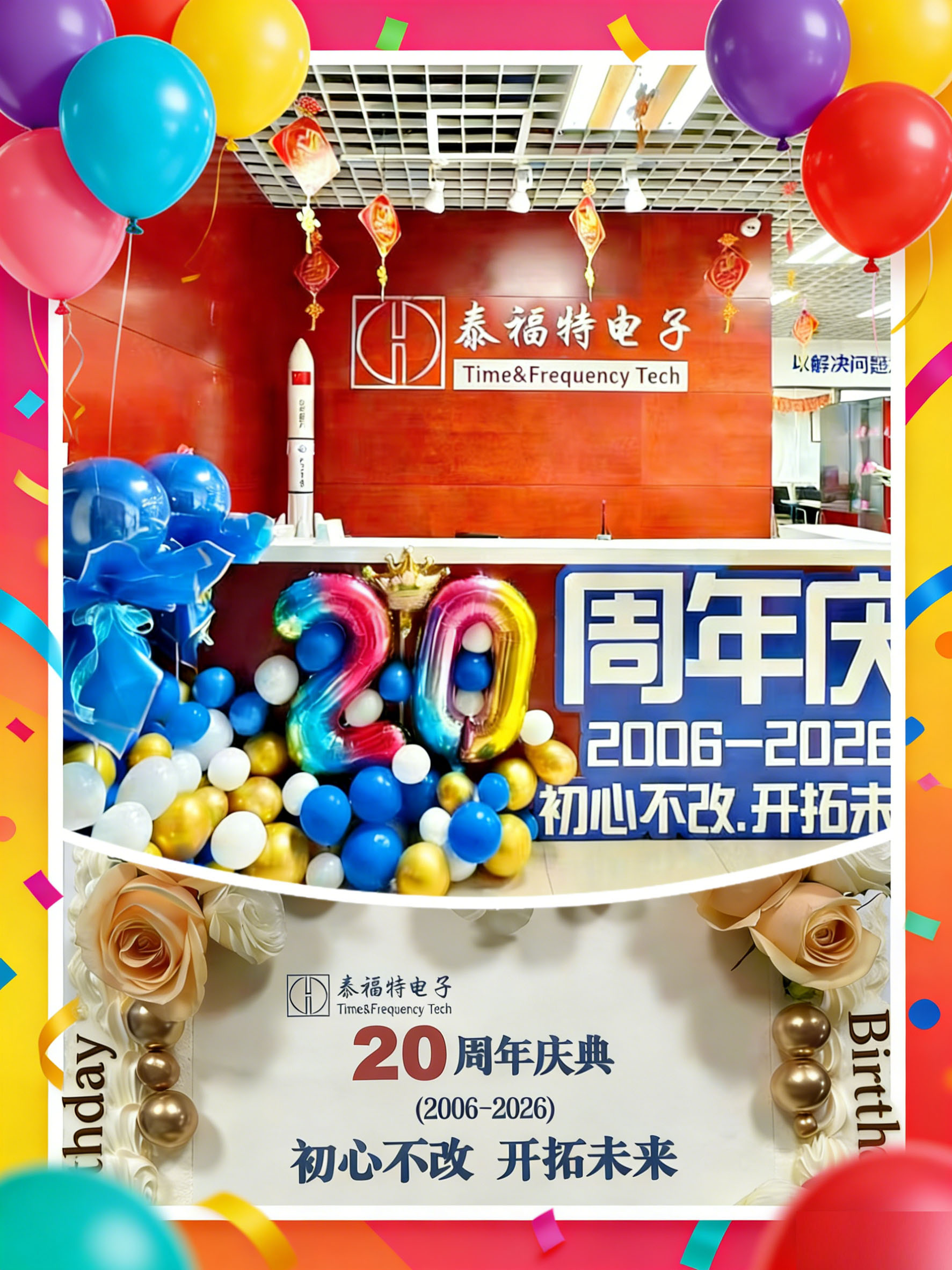 初心不改，開拓未來！我們20歲了！