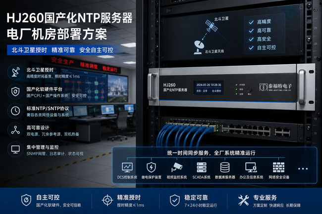 電廠授時方案圖